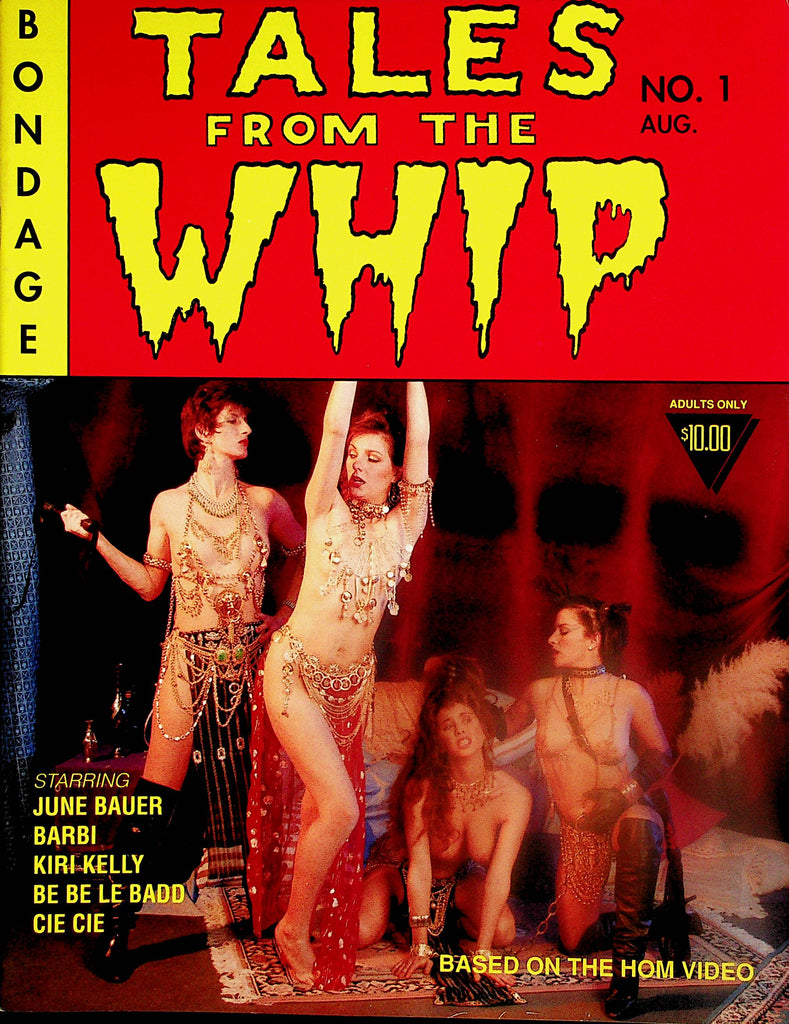 Tales From The Whip Bondage  Magazine  June Bauer, Barbi, Kiri Kelly  #1  August 1991  by HOM   121024lm-p