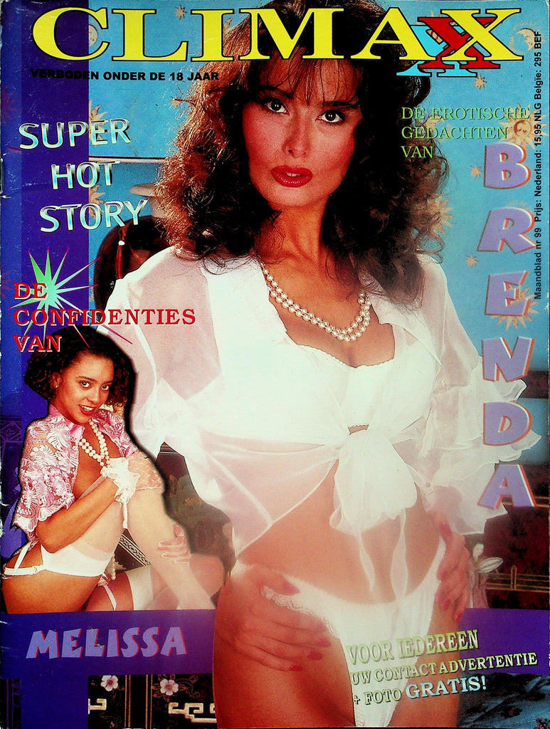 Climax Dutch International Magazine  Covergirl Brenda  #99  1990's    121225lmp