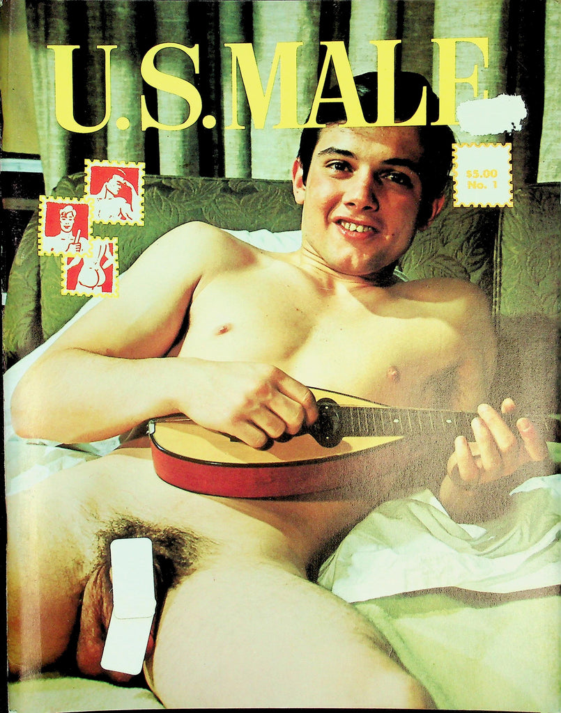 U.S. Mail Men's Gay Interest Magazine  Nude Models  #1 1960's  102226lmp-GSC