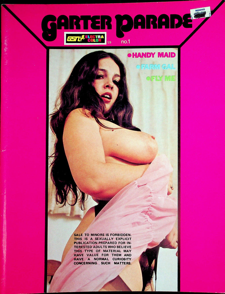 Garter Parade Magazine  Cover/Centerfold Girl Stella  #1 1970's  Electra Color    060226lmp-GSC