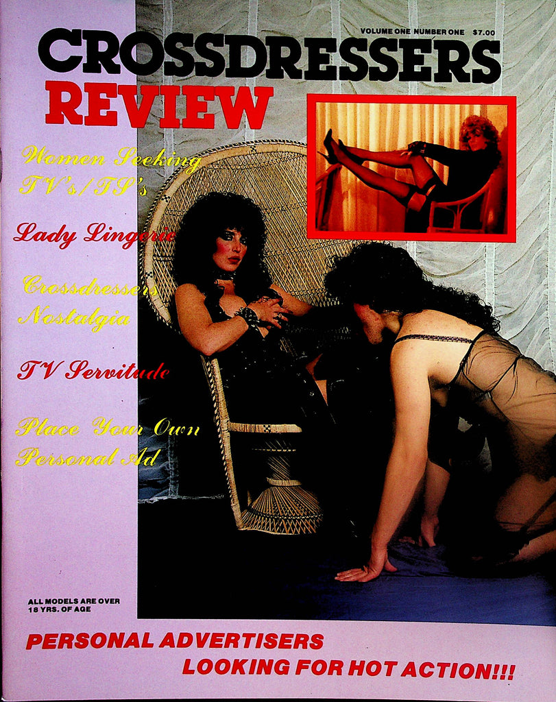Crossdressers Review Magazine  Lady Lingerie / Crossdressers Nostalgia  vol.1 #1  1987    011824lm-p