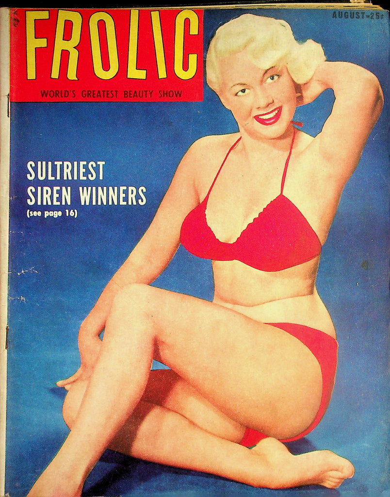 Frolic Magazine   Sultriest Siren Winners  August 1952    050226lmp