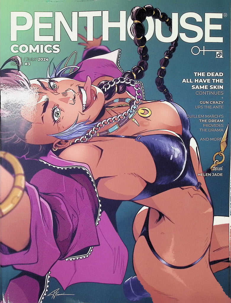 Penthouse Comics Magazine Issue #3 June/July 2024 Cover B PJ Kaiowa Helen Jade -061924AMP