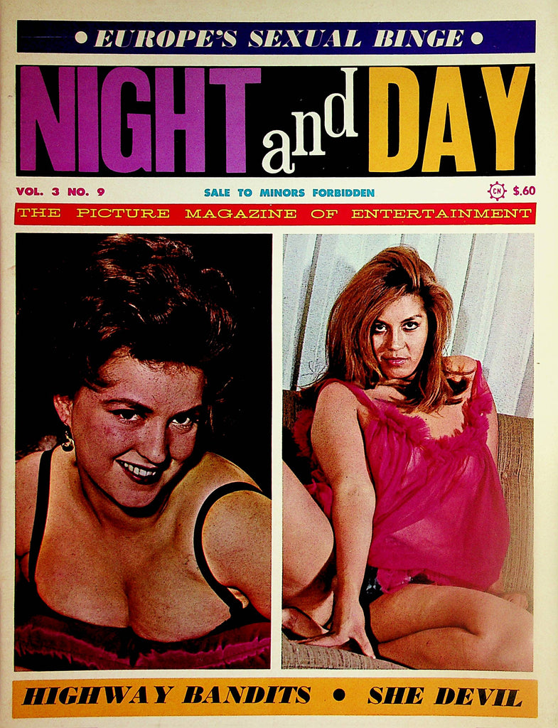 Night and Day Magazine  Europe's Sexual Binge / She Devil  vol.3 #9 1967   040924lm-p2