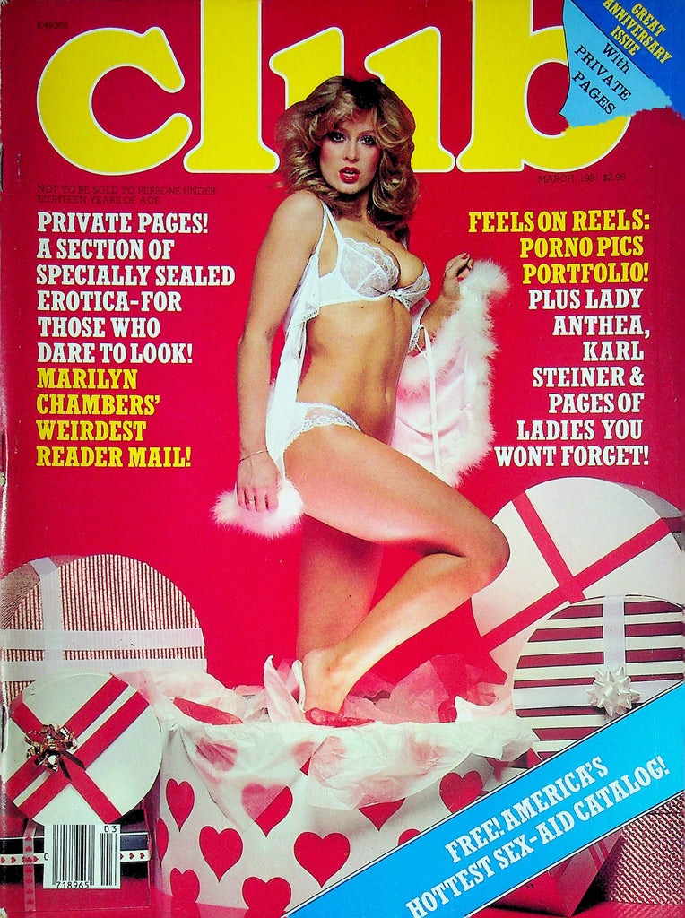 Club Magazine Steiner's Carnal Jigsaw March 1981 032524RP