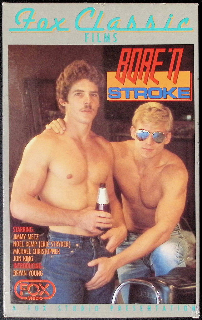 Bore'N Stroke Fox Studio Gay VHS 1995 101624JKVHS3
