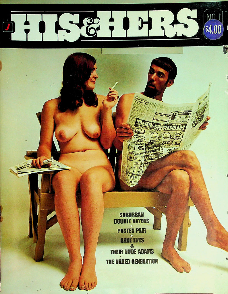 His & Hers Nudist Magazine  Jaybird Afternoon / Bare Eves & Their Nude Adams vol.1 #1  1968   101426lmp-GSC