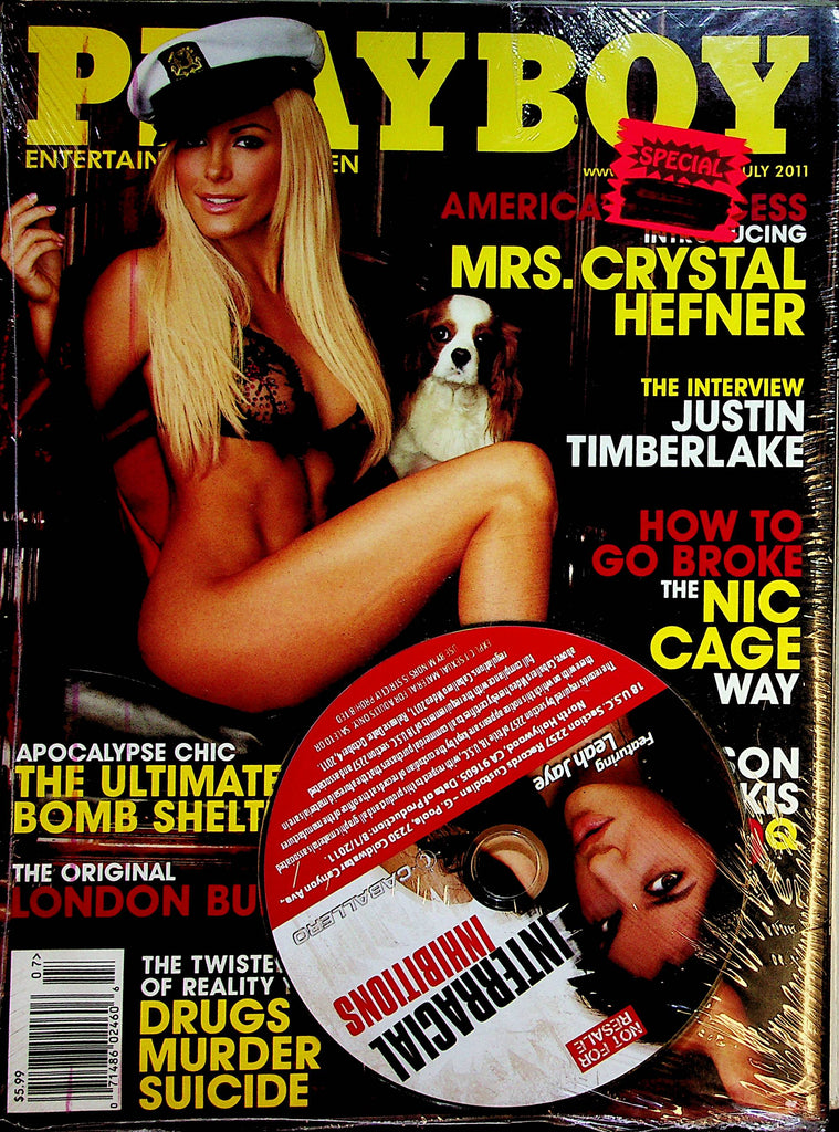 Playboy 2-Pack w/DVD  July 2011 and  September 2008    050523lm-p4