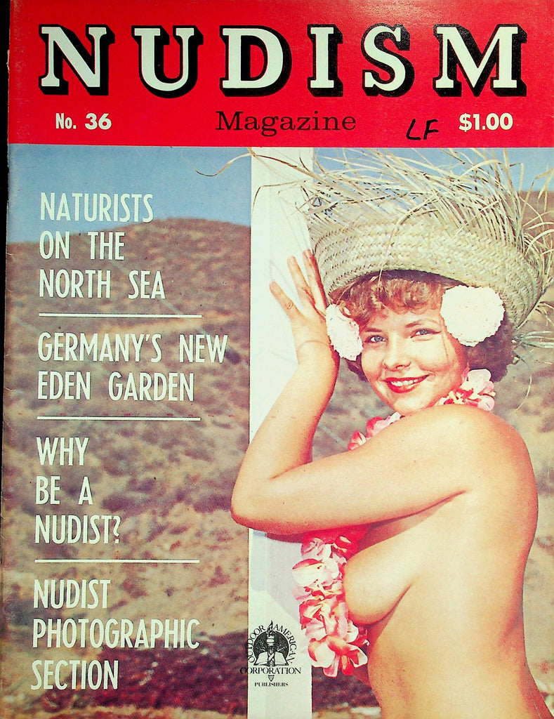 Nudism Magazine  Naturists On The North Sea / Germany's New Eden Garden #36  1963      070426lmp-GSC