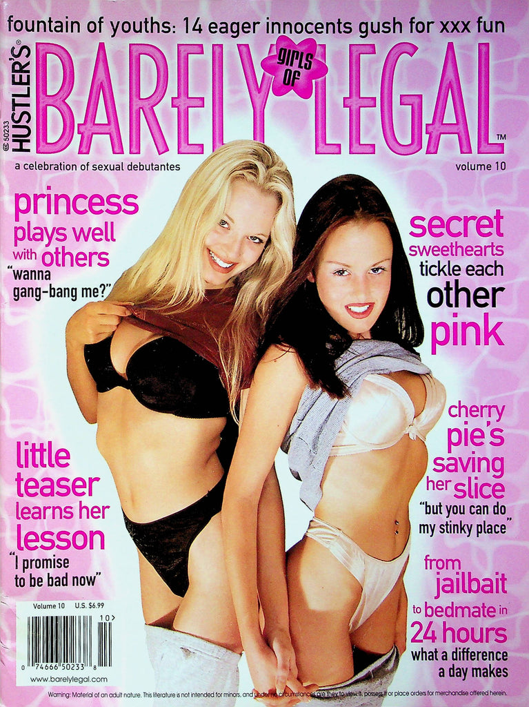 Hustler's Barely Legal Magazine Annie & Devin Vol.10 1999 082223RP