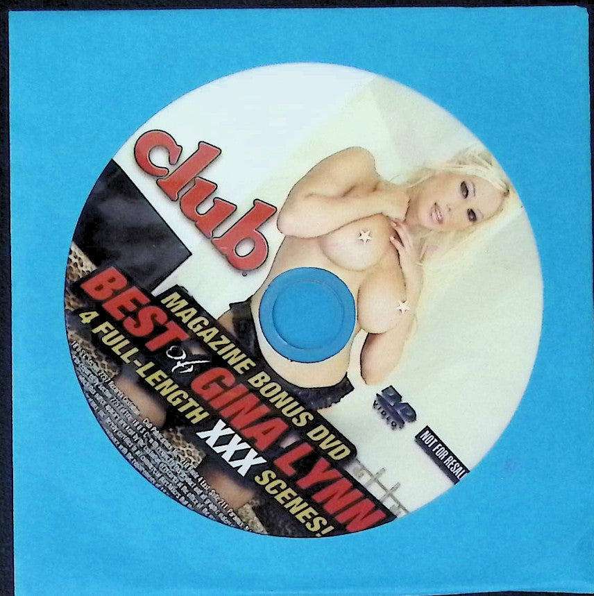 club Magazine Bonus DVD Best of Gina Lynn Adult DVD 011326AKDVD-B21