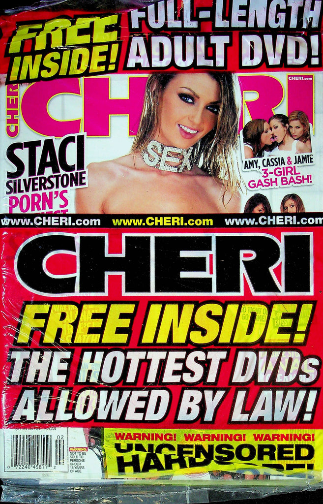 Cheri Magazine Staci Silverstone June 2013 SEALED W/DVD 121824RP