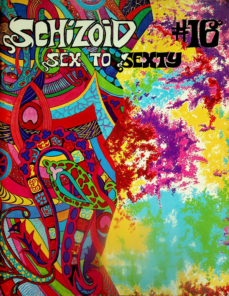Sex To Sexy Illustrated Comic Art Magazine  Schizoid  #16  1968    081825lm-p