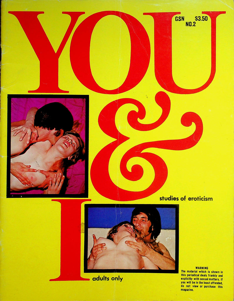 You & I Magazine   Studies Of Eroticism  #2 1972    060126lmp-GSC