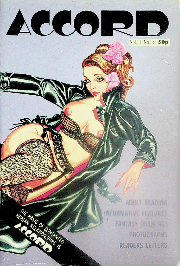 Accord Digest  Adult Reading , Features, Fantasy Drawings, Photographs  vol.1 #5  1970's   120225lmp2