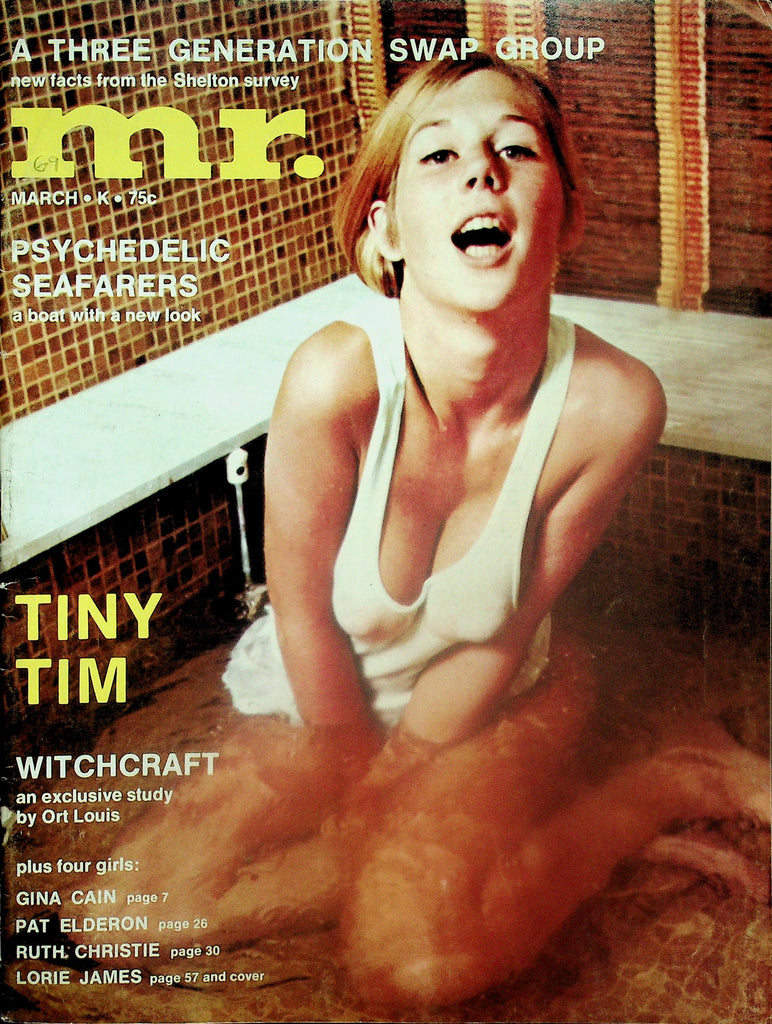Mr. Magazine  Cover/Centerfold Girl Lorie James  March 1969    120525lmp
