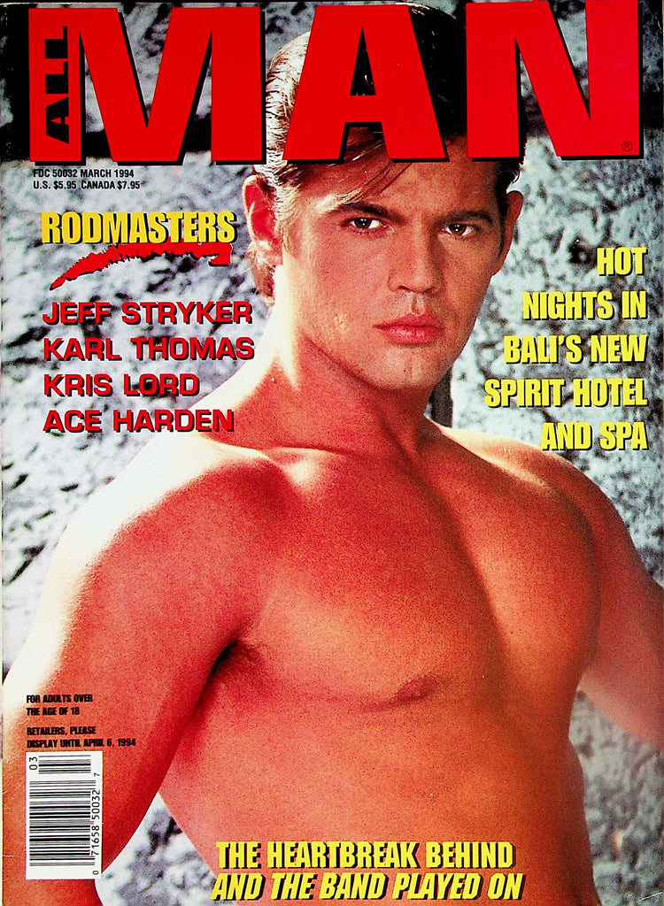 All Man Gay Magazine  Jeff Stryker  March 1994   102123lm-p