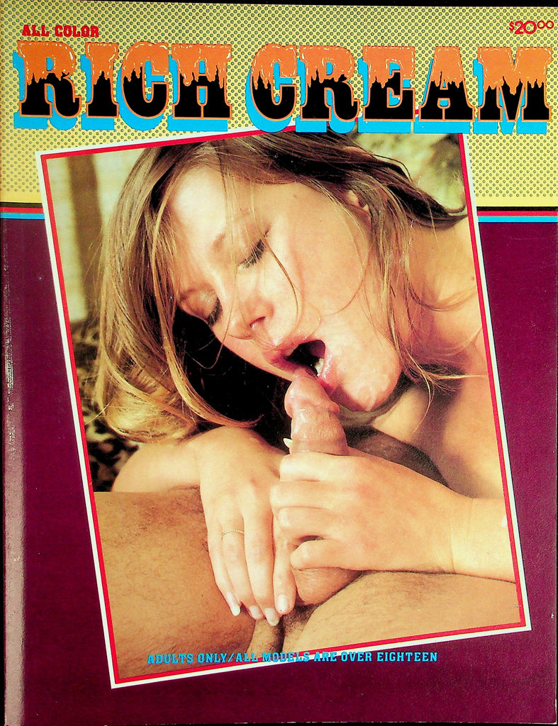 Rich Cream Magazine  Seka, Brook West and More!  #1 1980's    102626lmp-GSC