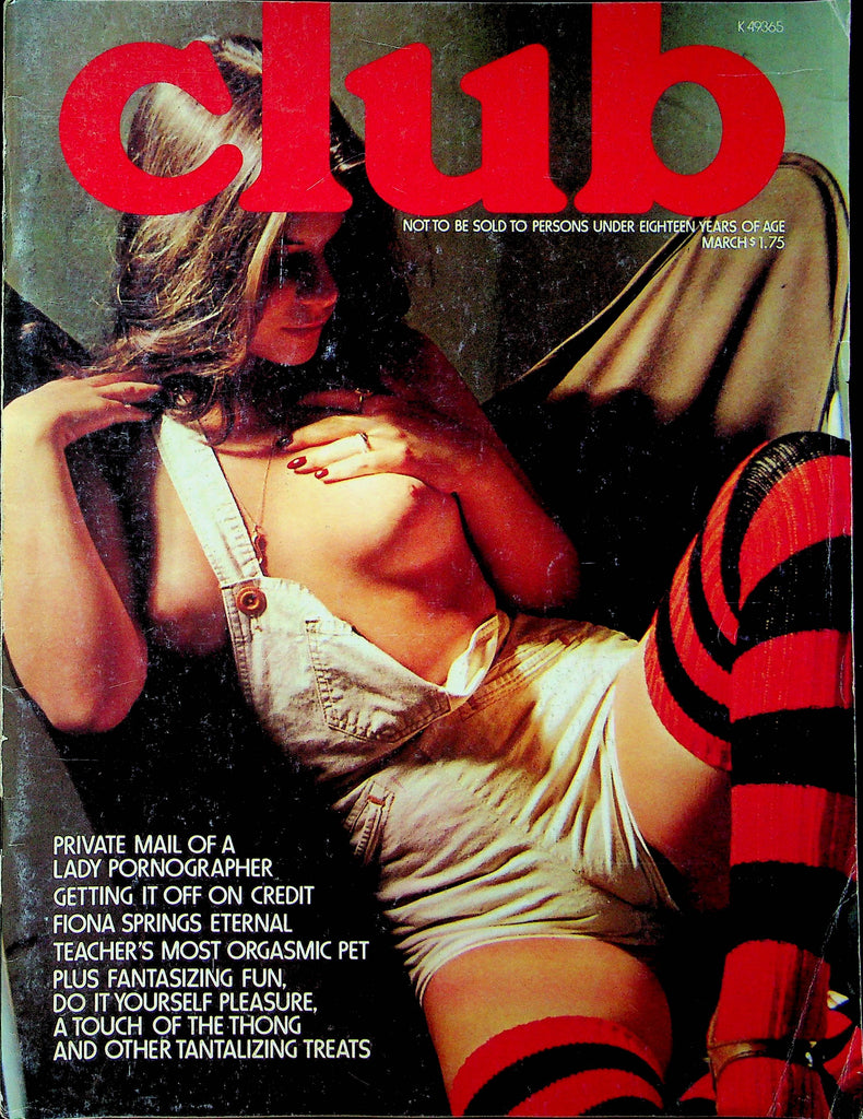 Club Magazine Laurette & Amy March 1975 102723RP