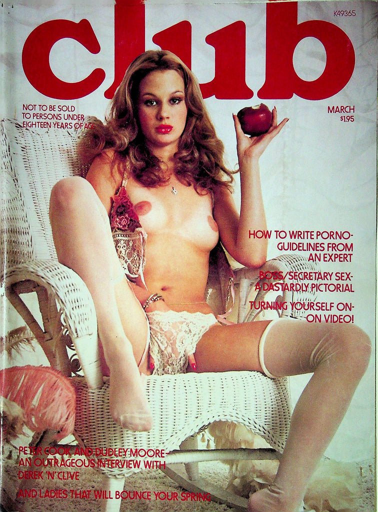 Club Magazine Peter Cook & Dudley Moore March 1977 020324RP