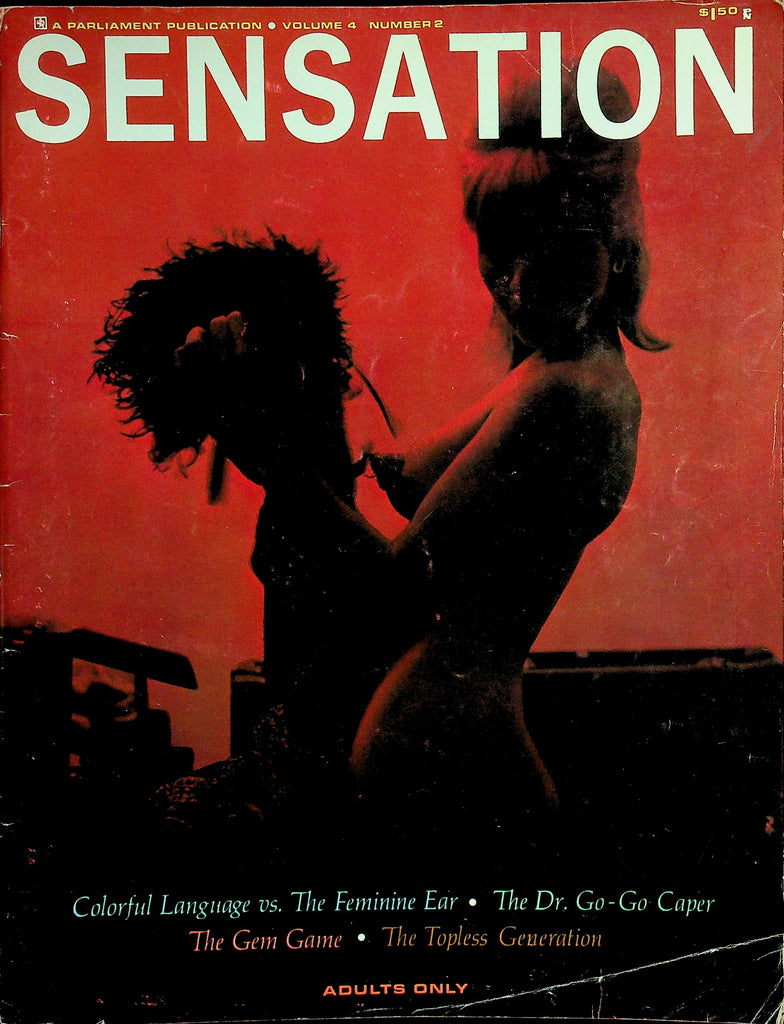 Sensation Magazine  The Topless Generation / The Gem Game  vol.4 #2 1967     052726lmp2-GSC