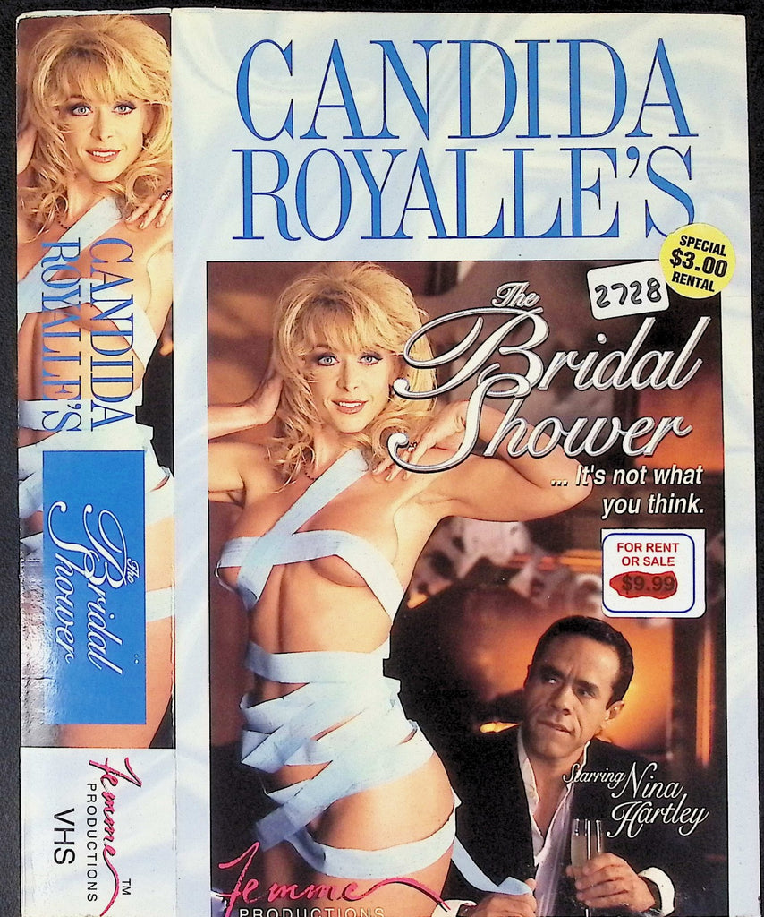The Bridal Shower Nina Hartley Melissa Hill Sharon Kane Adult VHS Femme Productions Candida Royalle 042726AKVHS