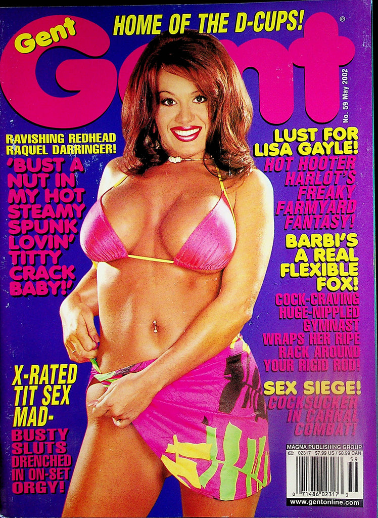 Gent Busty Magazine  Covergirl Raquel Darringer / Shay Sights  May 2002    072426AMP-