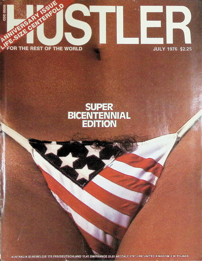 Hustler Magazine January 1976 Super Bicentennial Edition  091226LLP