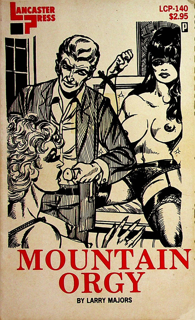 Mountain Orgy Adult Novel by Larry Majors  1980  Lancaster Press    070823lm-p2