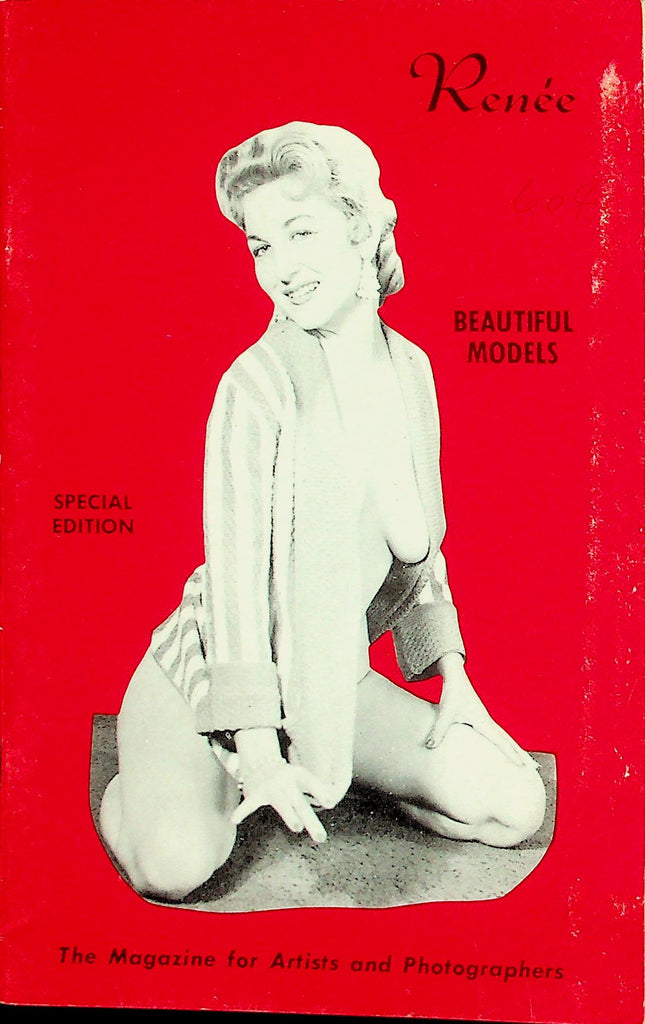 Renee Beautiful Nude Model Digest  Special Edition   1960's   013126lmp