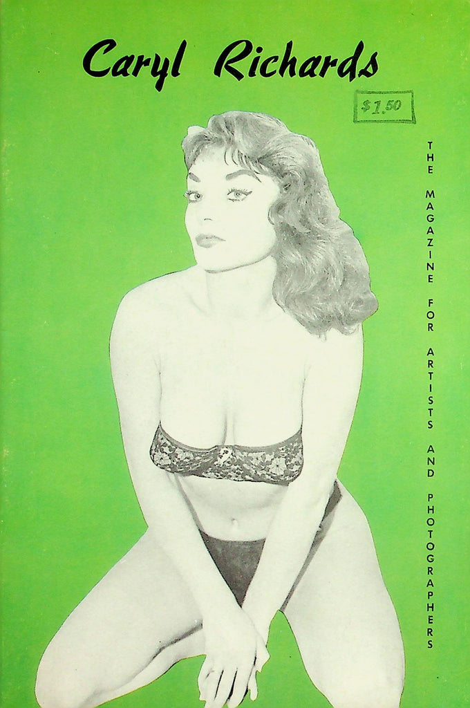 Caryl Richards Digest For Artists & Photographers  Nude Beautiful Model  1960's  013126lmp