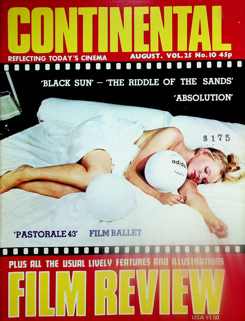 Continental Film Review Magazine  'Black Sun' - 'The Riddle Of The Sands'  August 1978   050425lm-p