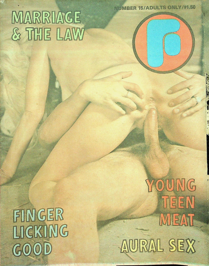F Adult Newspaper Magazine   Finger Licking Good / Aural Sex  #15  1970's   092526lmp-GSC