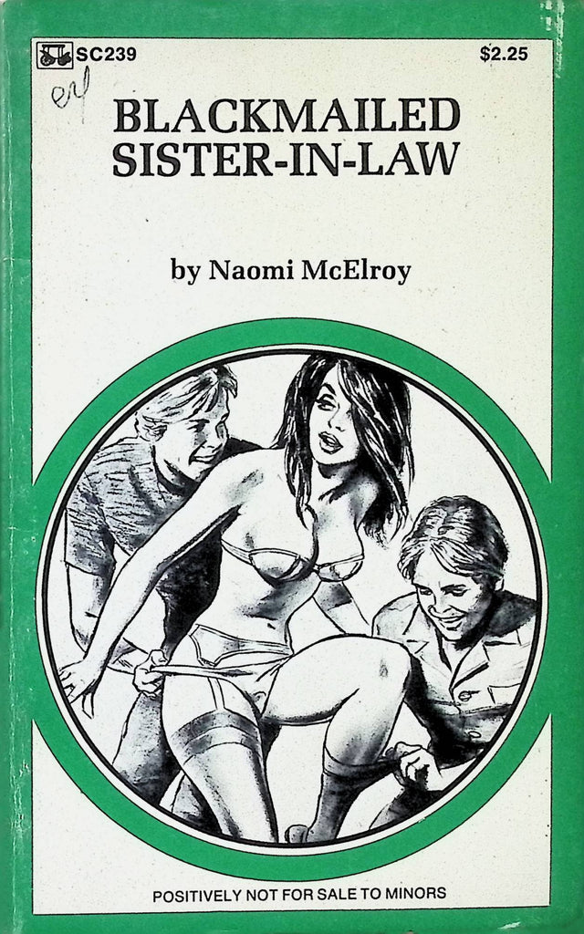 Blackmailed Sister-In-Law by Naomi McElroy SC239 1977 Surree LTD Adult Erotic Paperback Novel-052224AMP