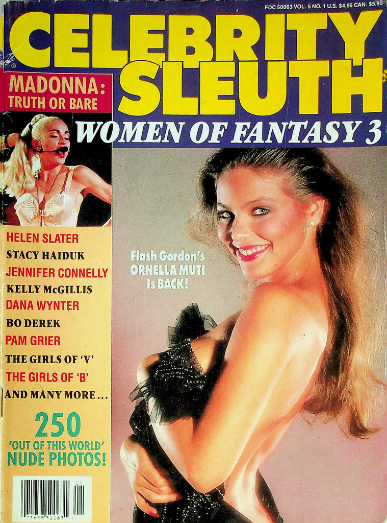 Celebrity Sleuth Magazine Women Of Fantasy 3 Ft. Ornella Muti Vol.5 No.1 1991 071125RP-