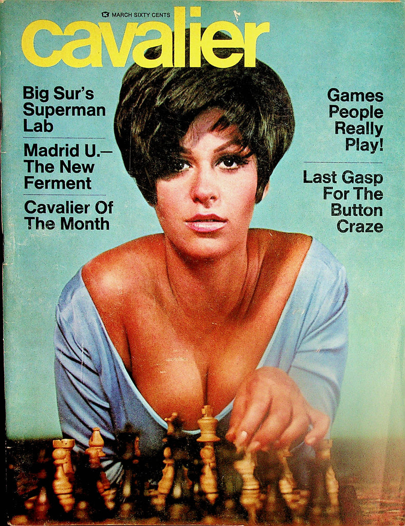 Cavalier Magazine  Claudia Cardinale / Kitty & Yvonne Centerfold Girls  October 1967  070824lm-p