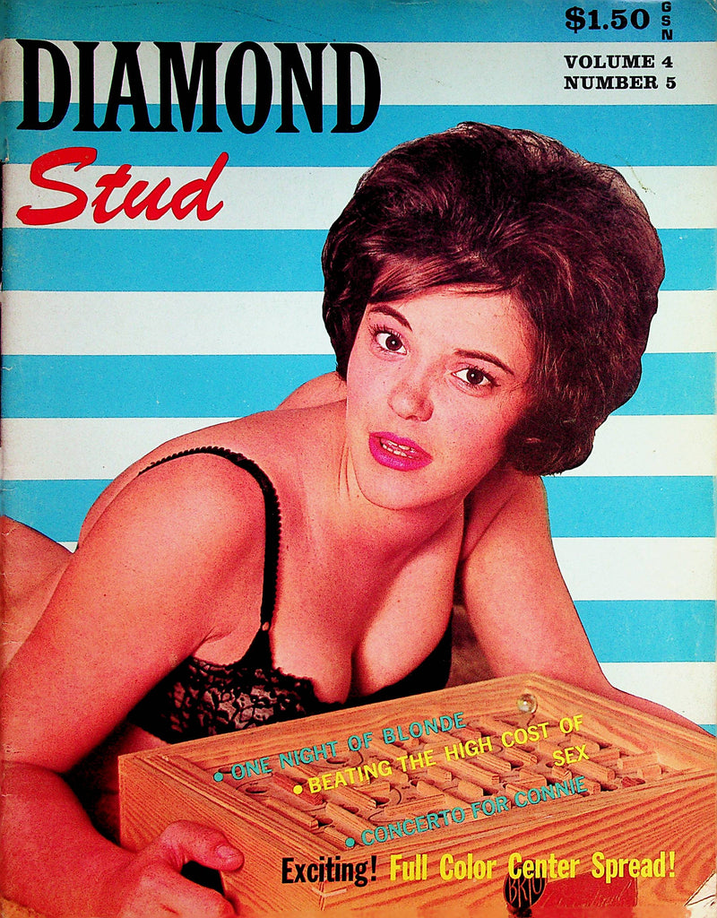 Diamond Stud Magazine  Lovely Lottie Jones  vol.4 #5  1964    050123lm-p