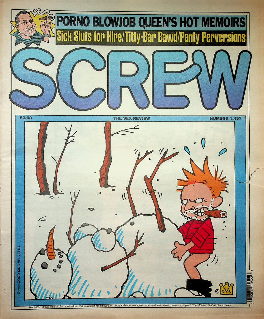 Screw Newspaper   Porno Blowjob Queen's Hot Memoirs  #1457  February 3, 1997    010626lmp2