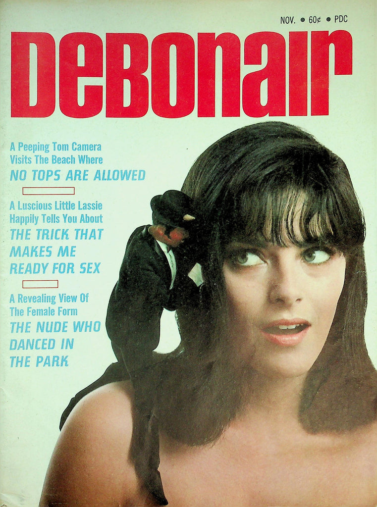 Debonair Magazine  Deb Of The Month Centerfold Louise Lawson  November 1965  020826lmp