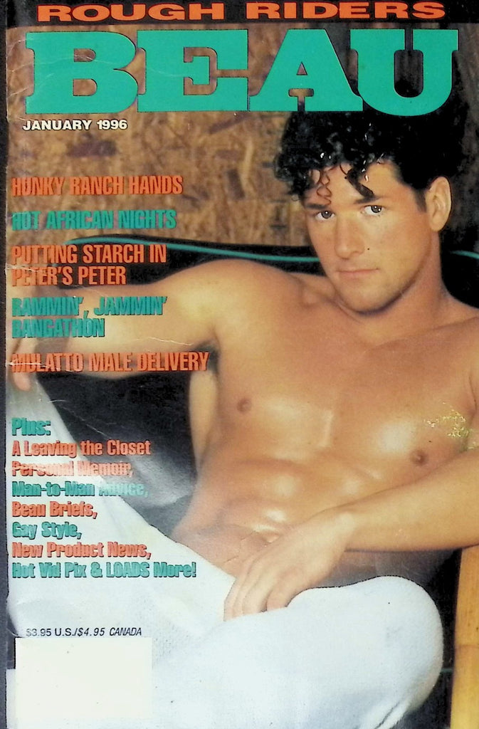 Beau Rough Riders Gay Digest January 1996 010726AKP