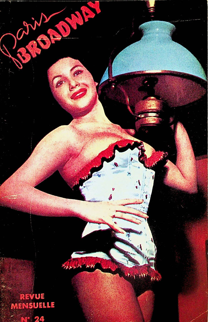 Paris Broadway Revue French International Digest  Beautiful Women #24  1960's      110424lm-p