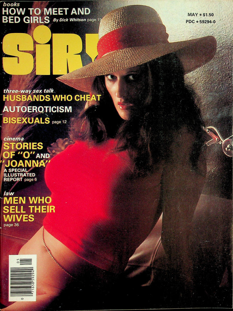 Sir! Magazine  Centerfold Girl Tricia / How To Meet And Bed Girls   May1976    032026lmp