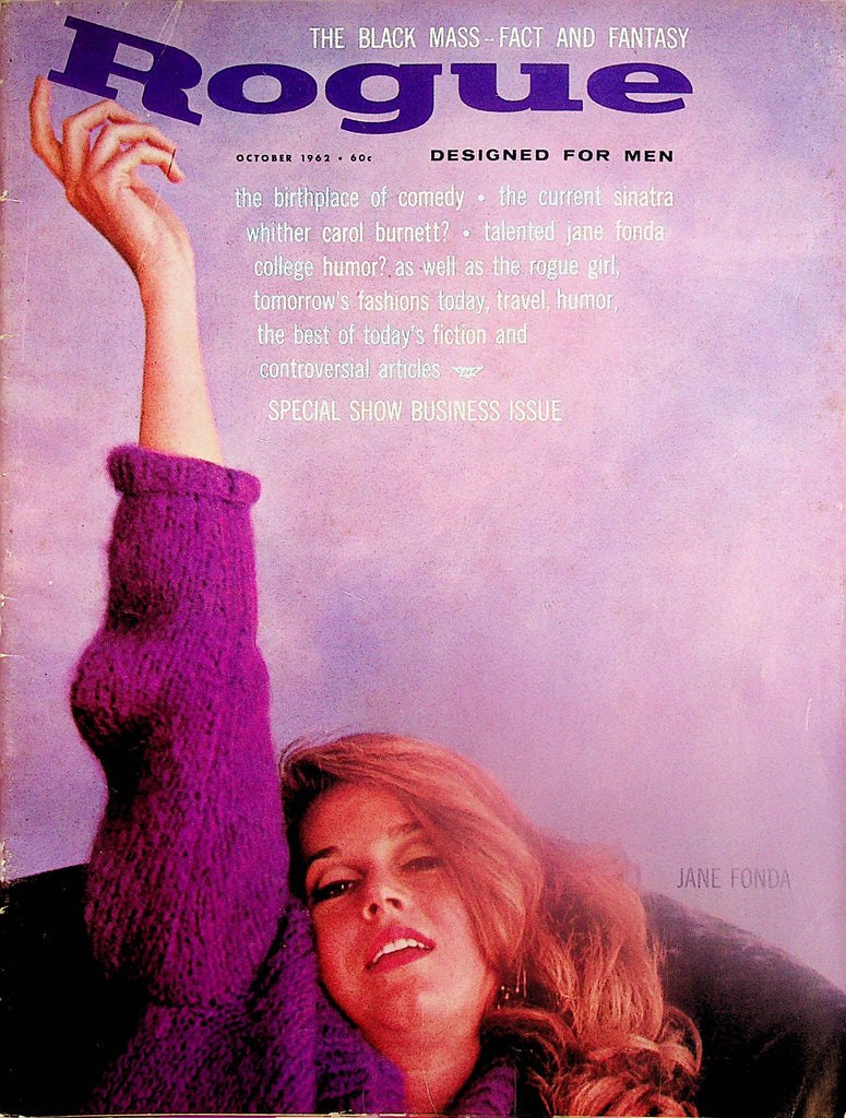 Rogue Magazine  Covergirl Jane Fonda / Rogue Girl Centerfold Kathy Crofoot    120124lm-p