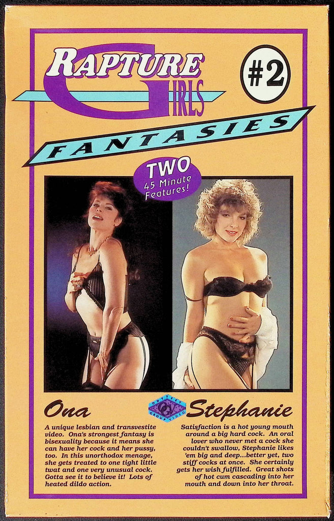 Rapture Girls Fantasies #2 Odyssey Group Video VHS 1990 102824JKVHS4