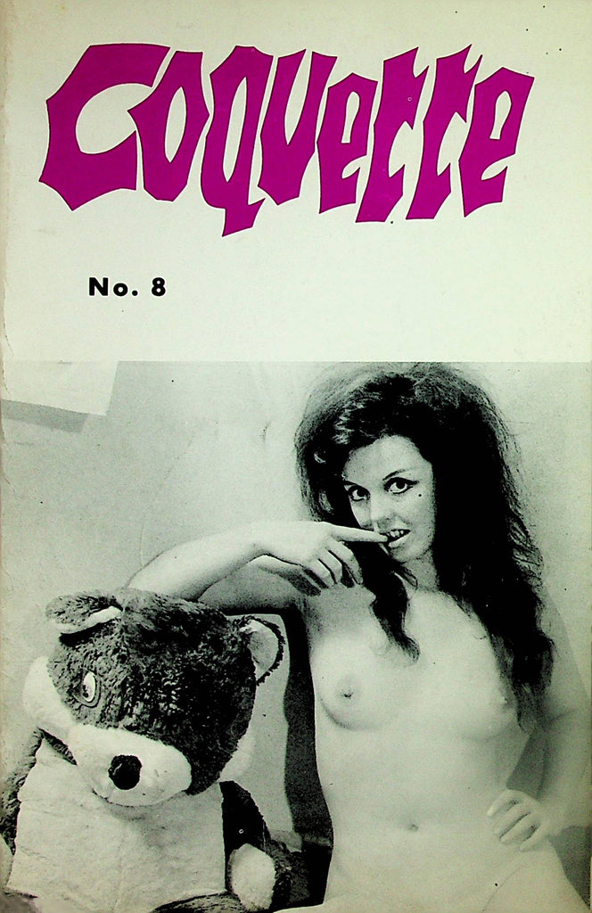 Coquette International Digest Magazine  Nude Models Spread #8  1960's  Denmark    060524lm-p