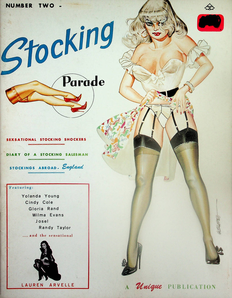 Stocking Parade Magazine  Featuring Lauren Arvelle, Yolanda Young, Cindy Cole  #2 1965      101725lm-p