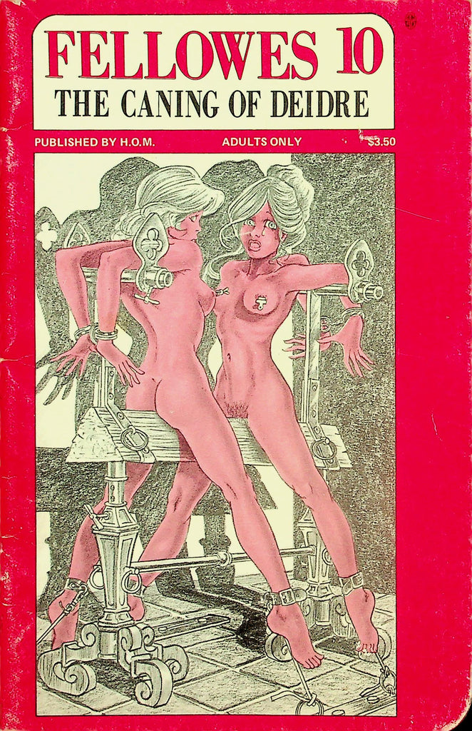 Fellowes The Caning Of Deidre Fetish Illustrated Novel  #10  1980 by HOM   050126lmp