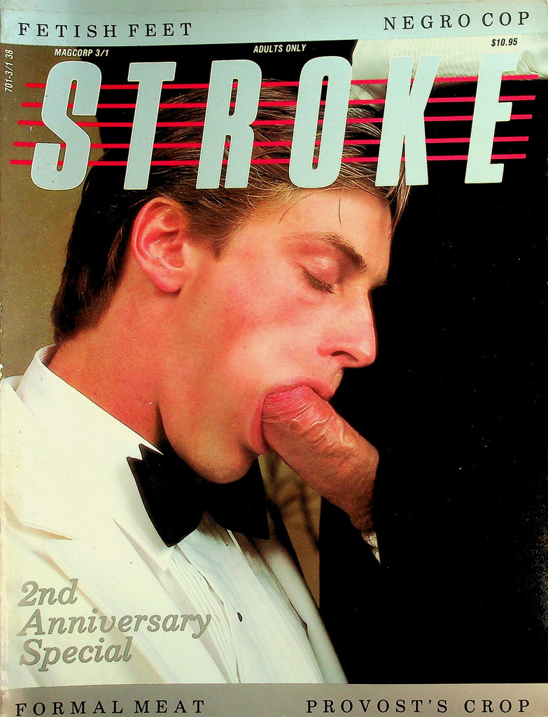 Stroke Gay Magazine   2nd Anniversary Issue / Formal Meat    vol.3 #1  1983  Magcorp   053026lmp-GSC