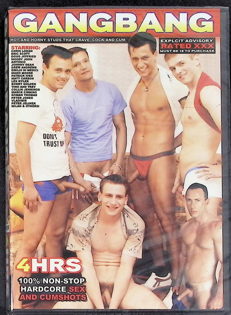 Gangbang ft. Chris Logan, Eric Scott, Doug Jeffries 4 Hour Gay DVD Barracuda Bites 111725AKDVD