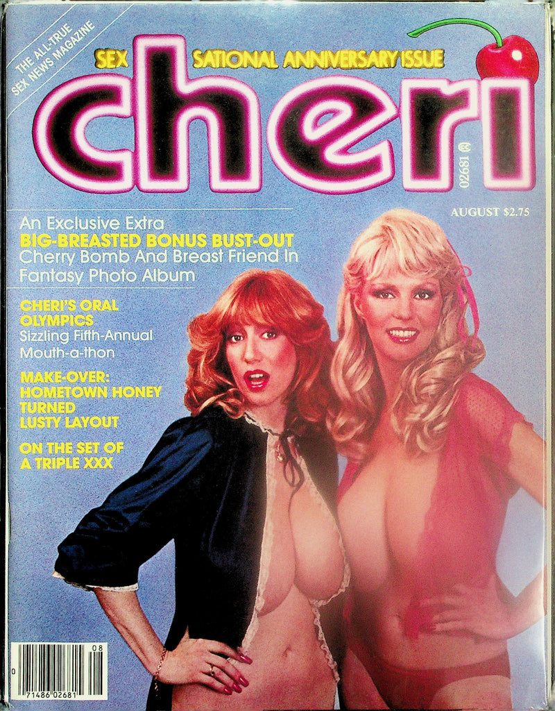 Cheri Magazine  Cherry Bomb & Best Friend In Fantasy Photo Album  August 1980 Anniversary Issue  112425lmp